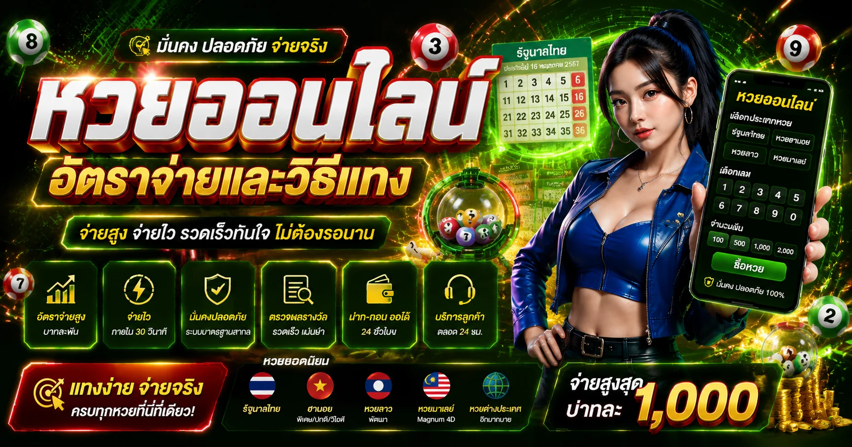 แทงหวยออนไลน์ XCLUB77 ครบทุกสำนักหวย จ่ายสูง